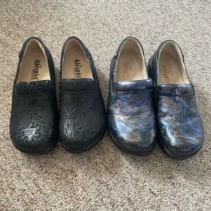 Alegria Nursing Hospital Shoes Set of 2 Size 35